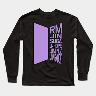 Member BTS Long Sleeve T-Shirt